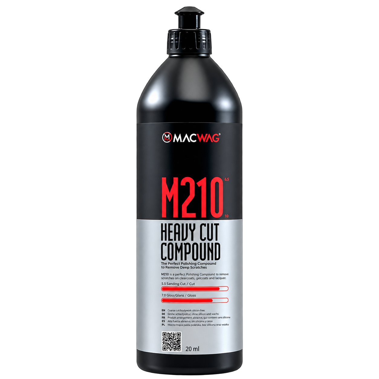 M.210 HEAVY CUT COMPOUND 1 Lt, 250ml